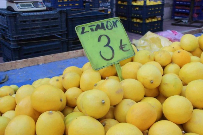 Afyonkarahisar’da Pazarın Dikkat Çekeni Hamsi Ve Patates Oldu
