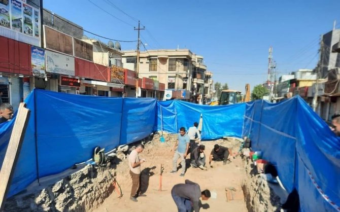 Irak’ta Yol Çalışması Sırasında Tarihi Keşif