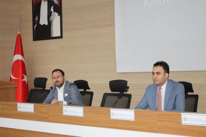 Hadim Kaymakamı Mezun Olduğu Üniversitede Konferans Verdi