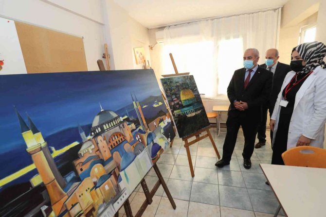 Başkan Büyükgöz, Kursiyerlerle Buluştu