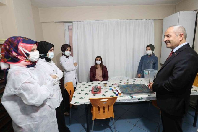 Başkan Büyükgöz, Kursiyerlerle Buluştu