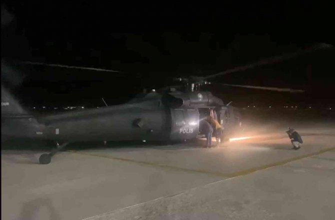 Polis Helikopteriyle Sevk Edilen Bebek Kurtarılamadı
