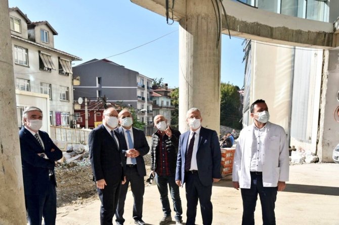 400 Yataklı Hastane İnşaatında Sona Doğru