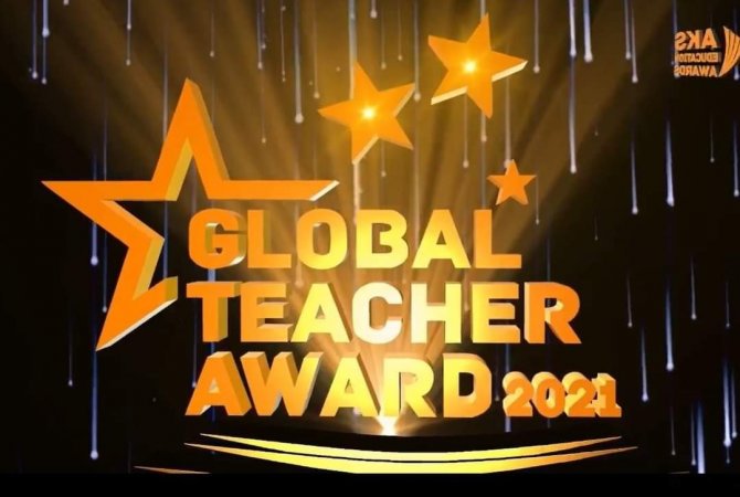 Manisalı Öğretmen ‘Küresel Öğretmen’ Ödülünü Aldı