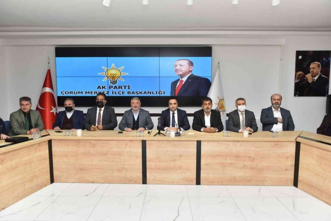 Başkan Aşgın İcraat Ve Projelerini Çalışmalarını Anlattı