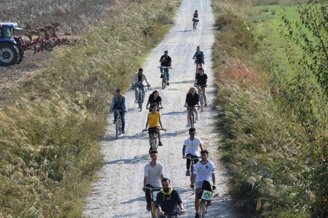 Adü Yenipazar Myo Öğrencileri Bisiklet Turu Yaptı