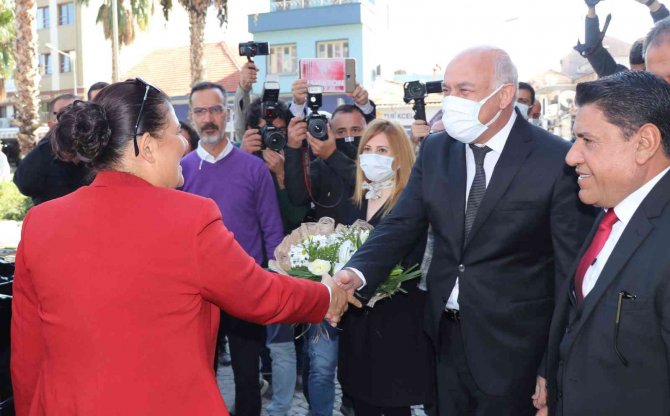 Aydın Büyükşehir Belediye Başkanı Çerçioğlu, Söke Belediye Başkanı Tuncel İle Bir Araya Geldi