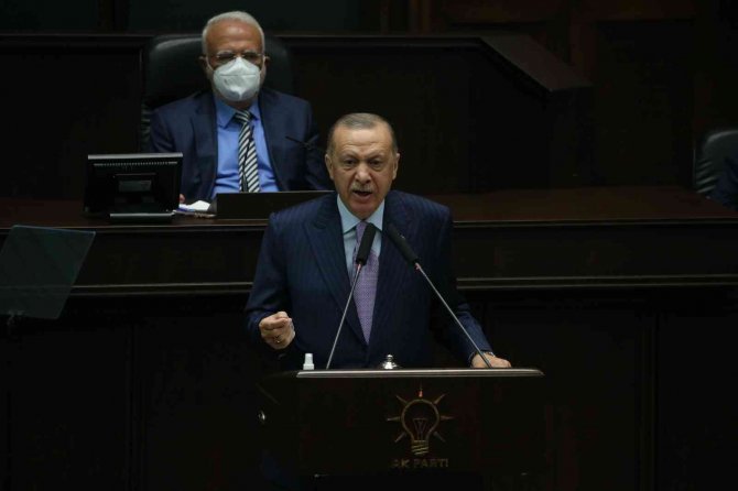 Cumhurbaşkanı Erdoğan: “Chp, Terör Örgütünün Oyuncağı Hdp’ye Biat Etti”