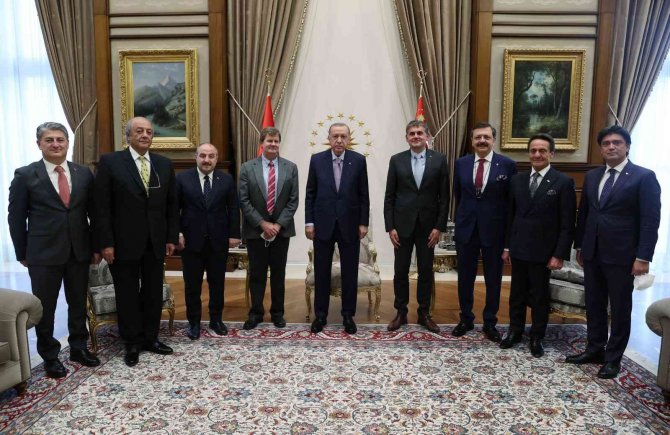 Cumhurbaşkanı Erdoğan, Farasis Energy Ceo’su Dr Keith Kepler‘i Kabul Etti