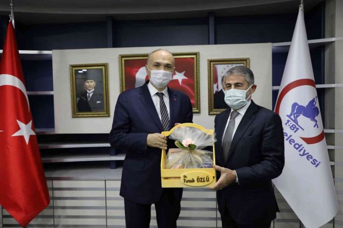 Başkan Özlü, Bakan Yardımcısını Ağırladı
