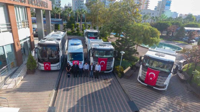 Erdemli Belediyesi Araç Filosunu Genişletti