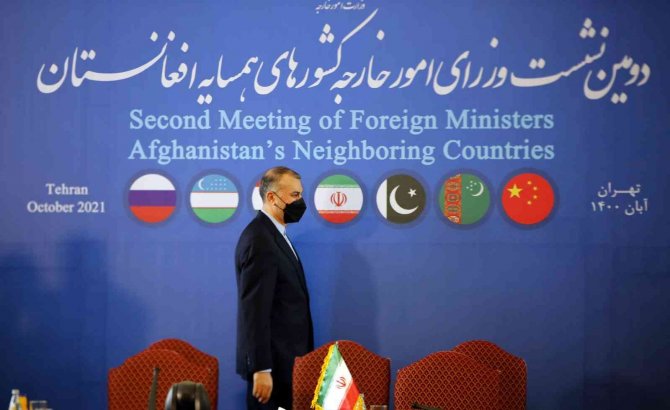Afganistan’a Komşu Ülkeler Tahran’da Toplandı