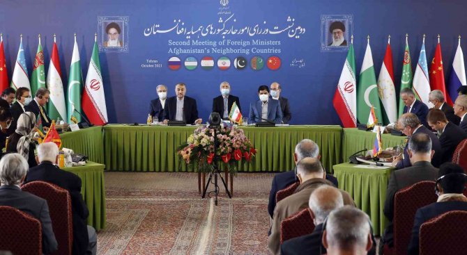 Afganistan’a Komşu Ülkeler Tahran’da Toplandı