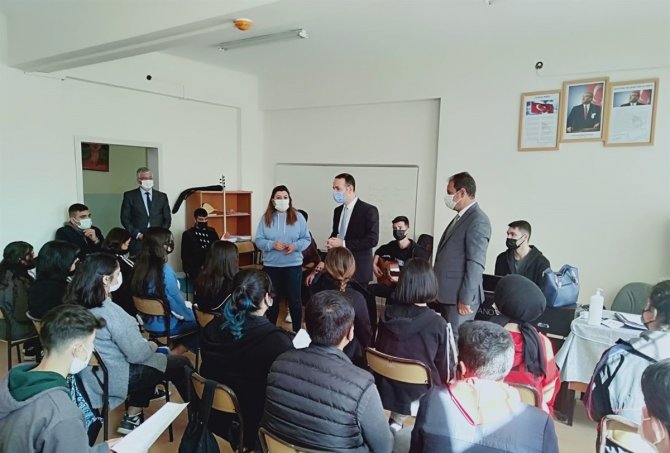 Yeşilyurt’ta Liseye Covid 19 Denetimi