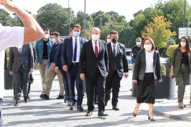 Kktc Cumhurbaşkanı Tatar’dan Başkan Şahin’e Ziyaret
