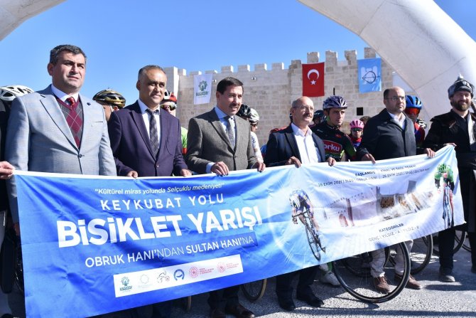 Konya Ve Aksaray’da "Keykubat Yolu Bisiklet Yarışı" Gerçekleştirildi
