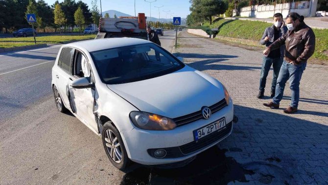 Samsun’da Trafik Kazası: 1 Yaralı