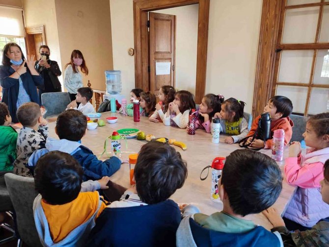 Seyakmer’de Çocuklar Dengeli Beslenmeyi Öğreniyor