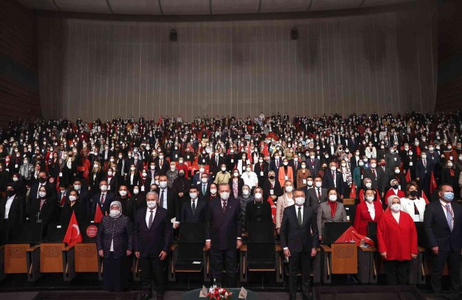 Cumhurbaşkanı Erdoğan: "Kadını İle Erkeği İle 84 Milyon Omuz Omuza Büyük Ve Güçlü Türkiye’yi İnşa Etmekte Kararlıyız"