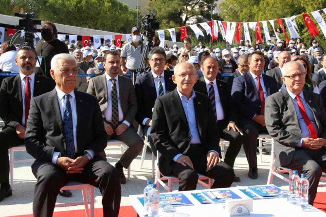 Chp Genel Başkanı Kılıçdaroğlu Muğla’da Açılış Ve Temel Atma Törenine Katıldı