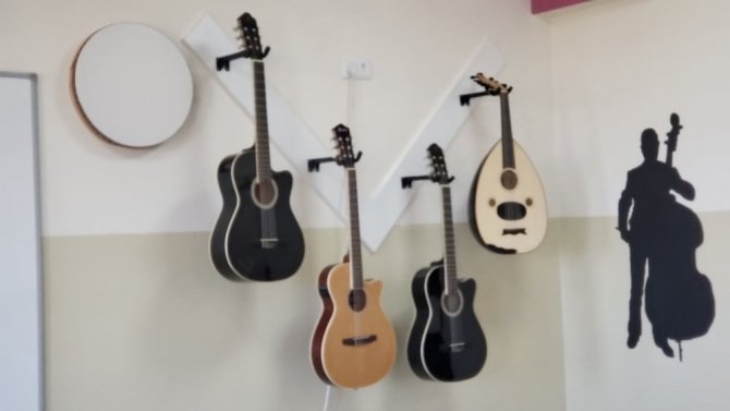 Karakoçan’da Müzik Sınıfı Açıldı