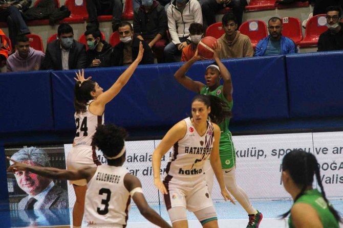 Fıba Kadınlar Avrupa Kupası: Hatayspor: 87 - Panathinaikos: 56
