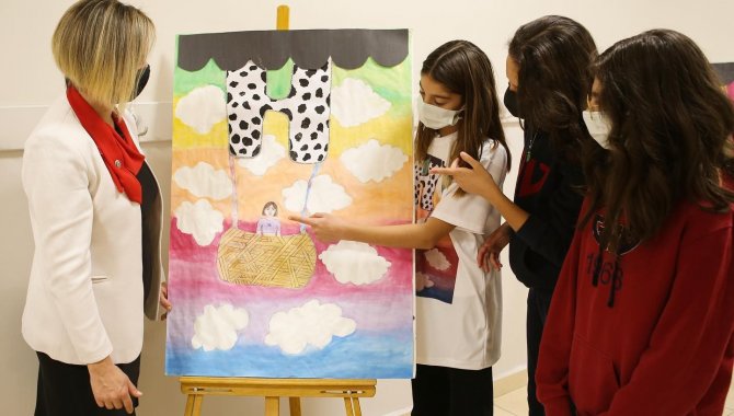 Ortaokul Öğrencileri Özgün Tasarımlarını Tişörtlere Yansıttı