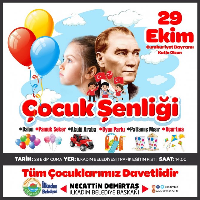 İ̇lkadımlılara Çocuk Şenliği Daveti