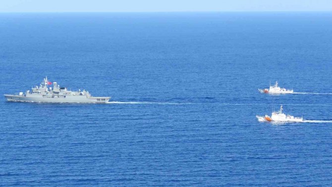 Msb: “Gazi Mağusa Önlerinde ‘Arama Kurtarma Eğitimleri’ İcra Edildi”