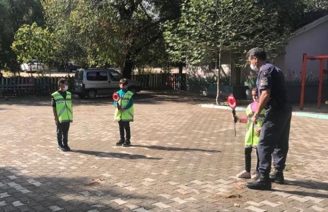 Jandarmadan Öğrencilere Trafik Eğitimi