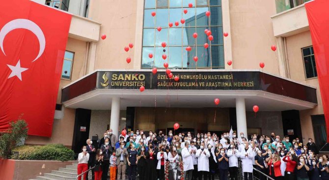 Sanko Üniversitesi Hastanesi’nde Cumhuriyet Bayramı Kutlandı
