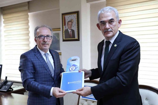 Orman Genel Müdürü Karacabey, Rektör Uzun’u Ziyaret Etti