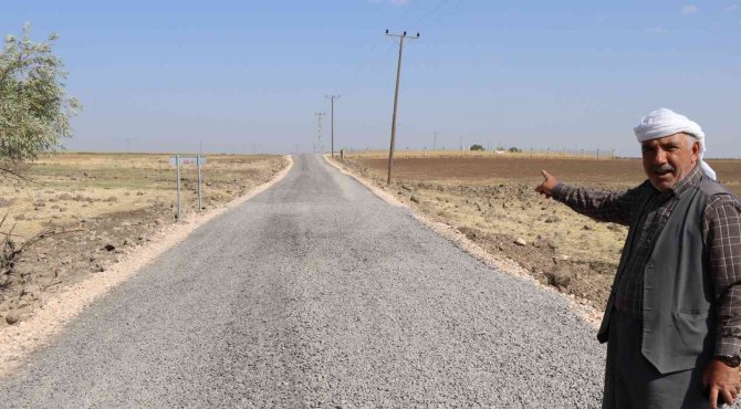 Viranşehir Kırsal Yolları Sathi Asfaltla Buluştu