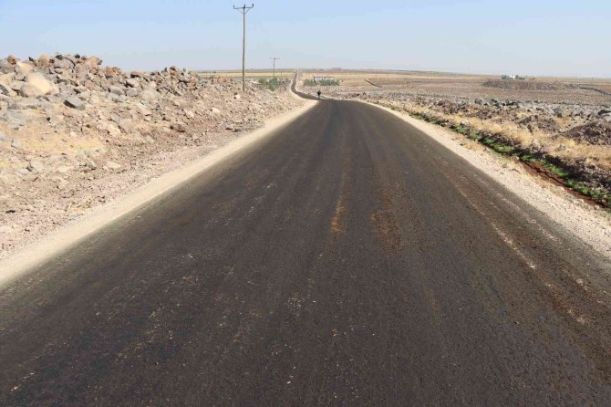 Viranşehir Kırsal Yolları Sathi Asfaltla Buluştu