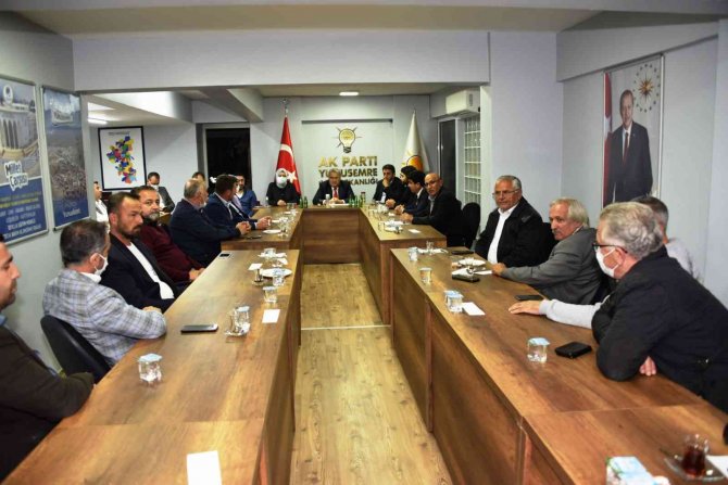 Başkan Çerçi Partililerle Buluştu