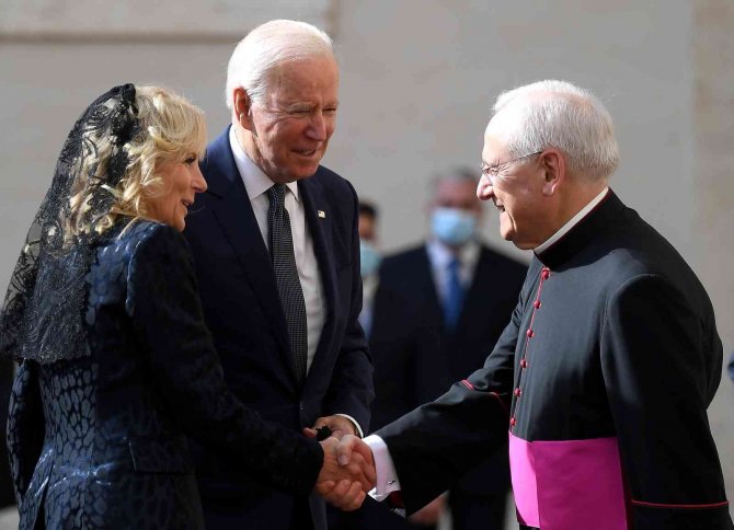 Abd Başkanı Biden Vatikan’da