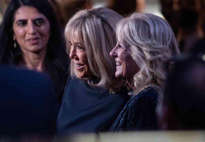 First Lady Jill Biden Ve Brigitte Macron Roma’da Bir Araya Geldi