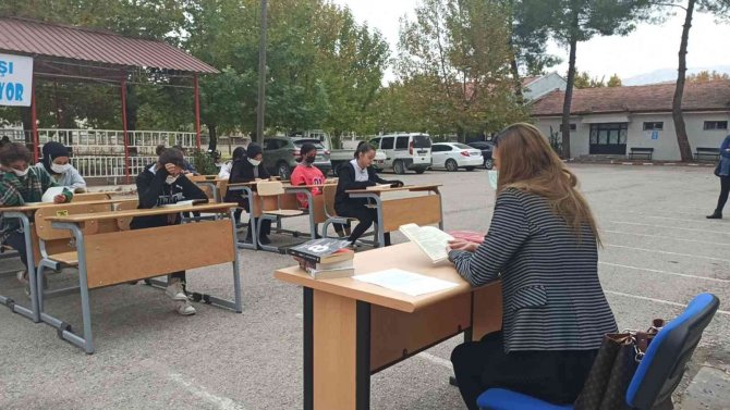 Gölbaşı Mtea’da Kitap Okuma Etkinliği