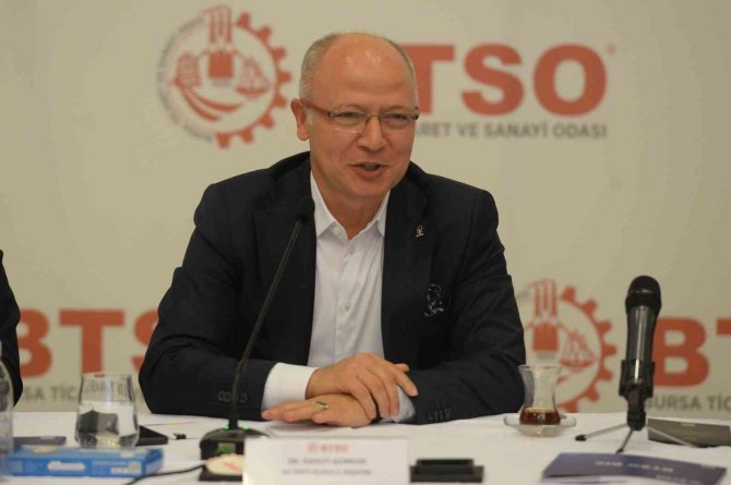 Btso, Ak Parti Yönetimini Ağırladı
