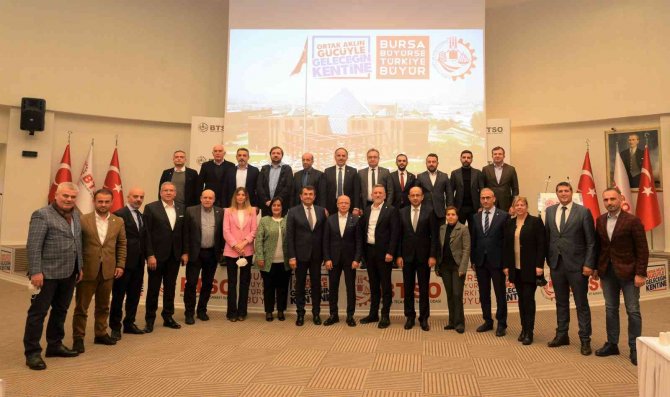 Btso, Ak Parti Yönetimini Ağırladı