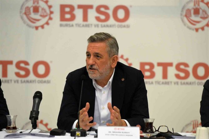Btso, Ak Parti Yönetimini Ağırladı