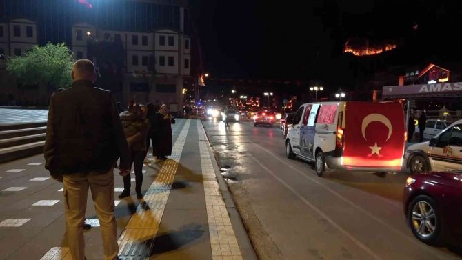 Amasya Belediyesinden Cumhuriyet Konvoyu Ve Bando Konseri