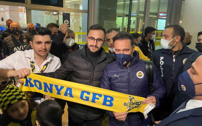 Fenerbahçe Kafilesi Konya’ya Geldi