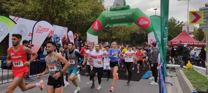 Gaziosmanpaşa’da Cumhuriyet Koşusu Coşkusu