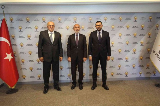 Konya Pancar Ekicileri Kooperatifi Başkanı Erkoyuncu’dan Ak Parti’ye Ziyaret