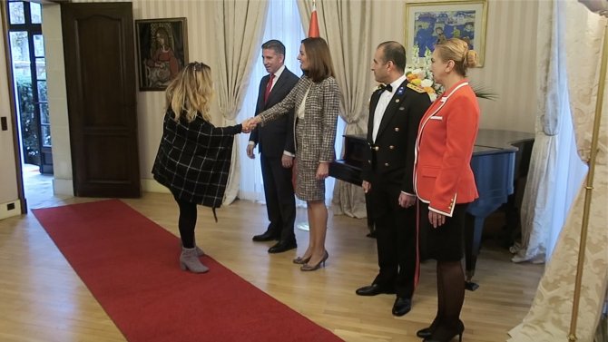 Paris Büyükelçiliğinde Cumhuriyet Bayramı Resepsiyonu