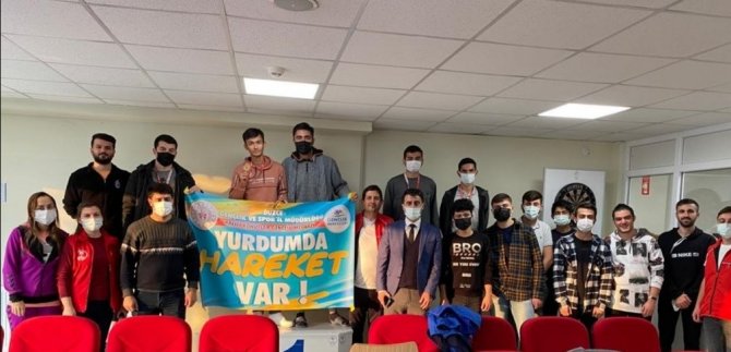Düzce’de Yurdumda Hareket Var Projesi Başlatıldı