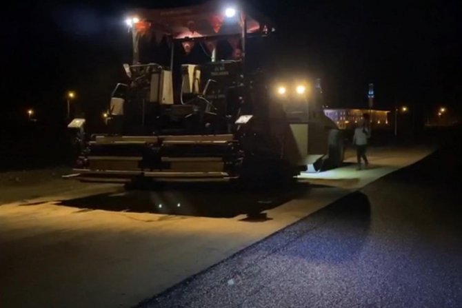Erzincan Merkezde Asfalt Çalışmaları Devam Ediyor