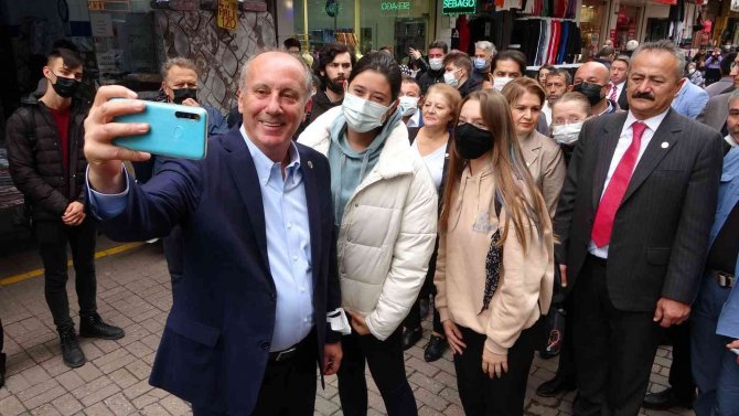 Muharrem İ̇nce’yi Islatan Şaşkınlık