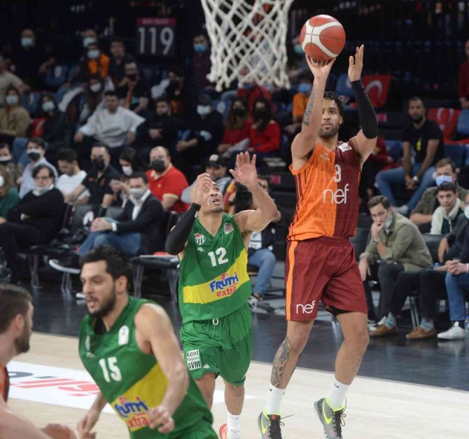 Ing Basketbol Süper Ligi: Galatasaray: 99 - Bursaspor: 84